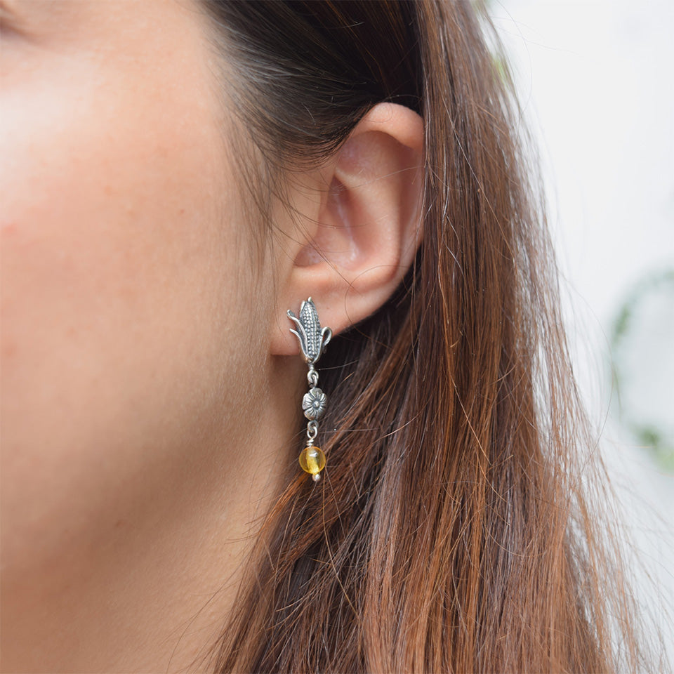 Arete Maíz en Flor