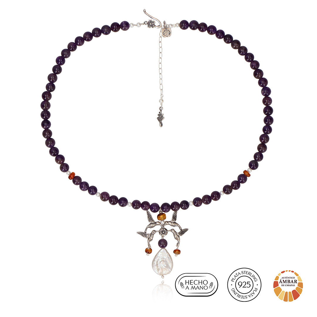 Collar Cuatro Almas en Vuelo