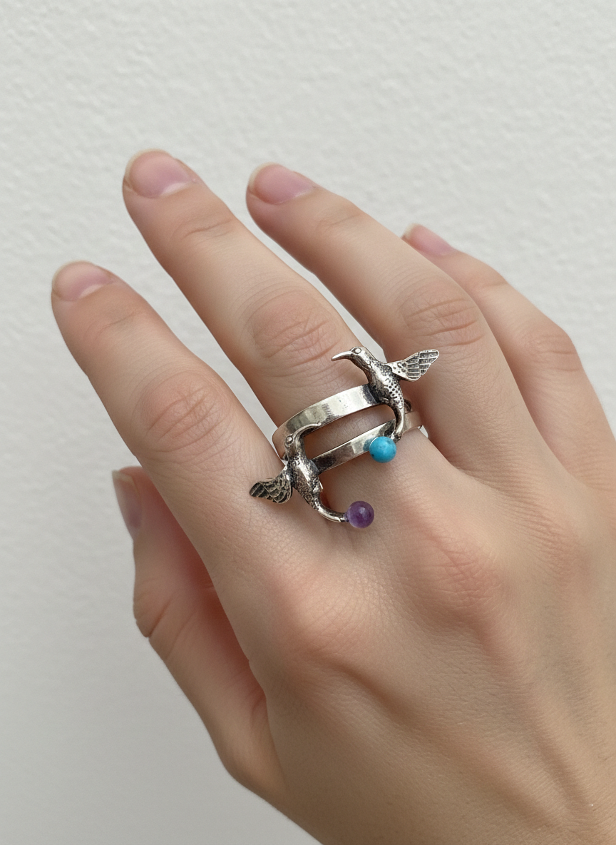 Ring two hummingbirds