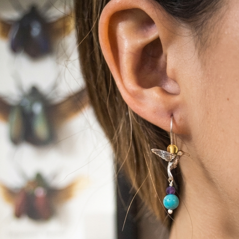 Aretes Picaflor