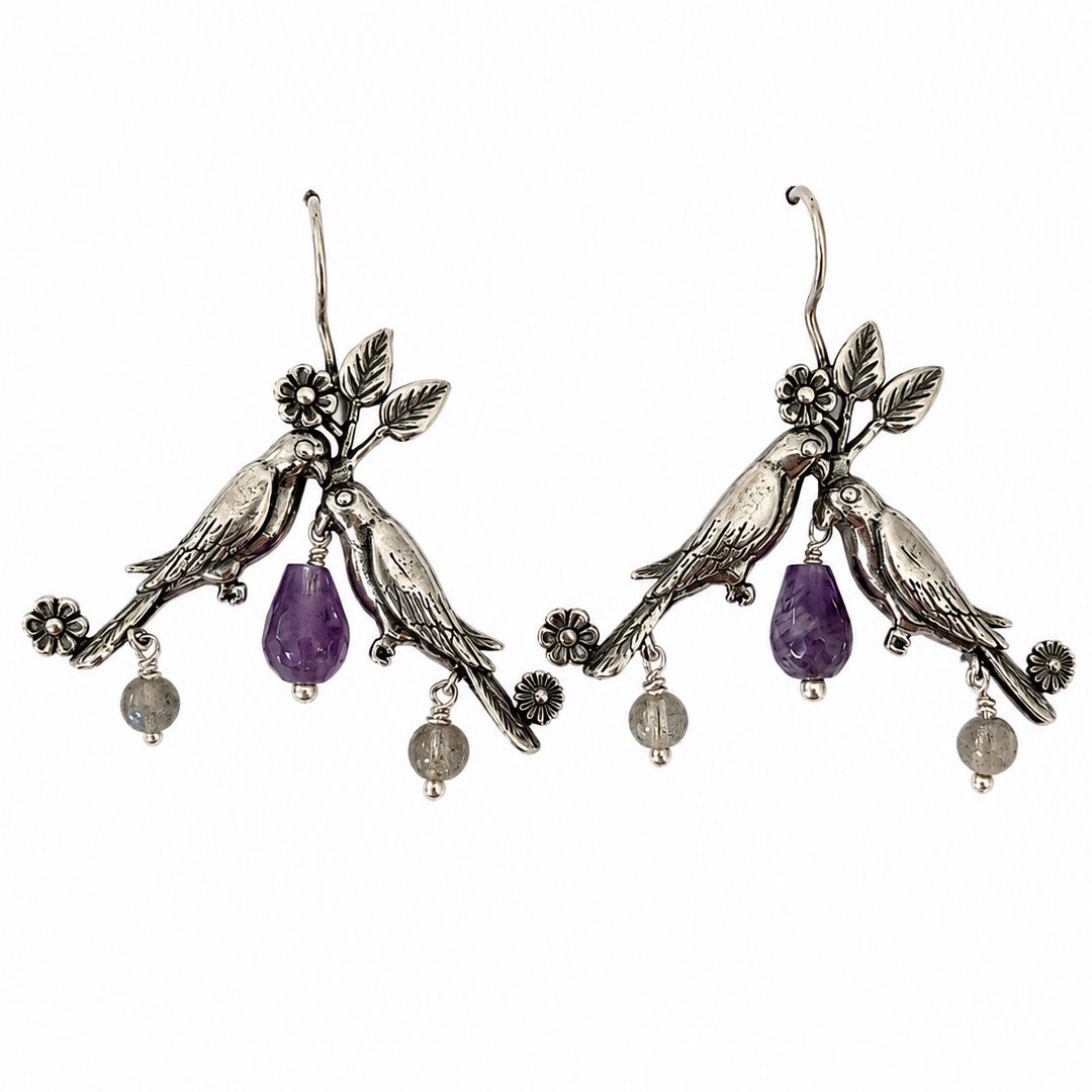 Aretes Pareja Loros