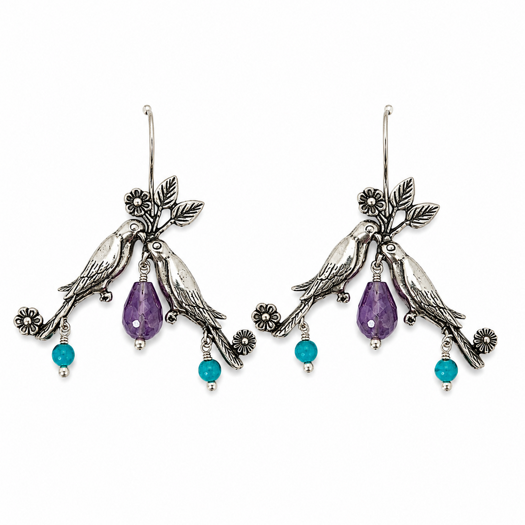 Aretes Pareja Loros