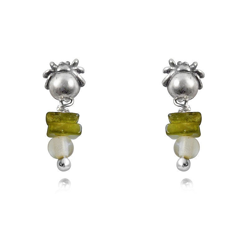 Mini spider earrings