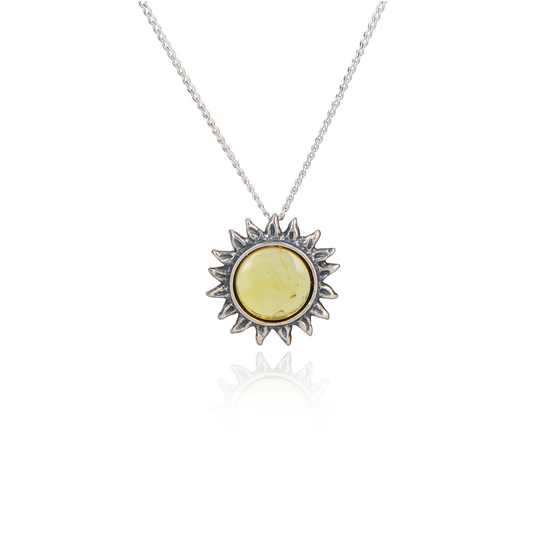 Gargantilla Sol con Ámbar