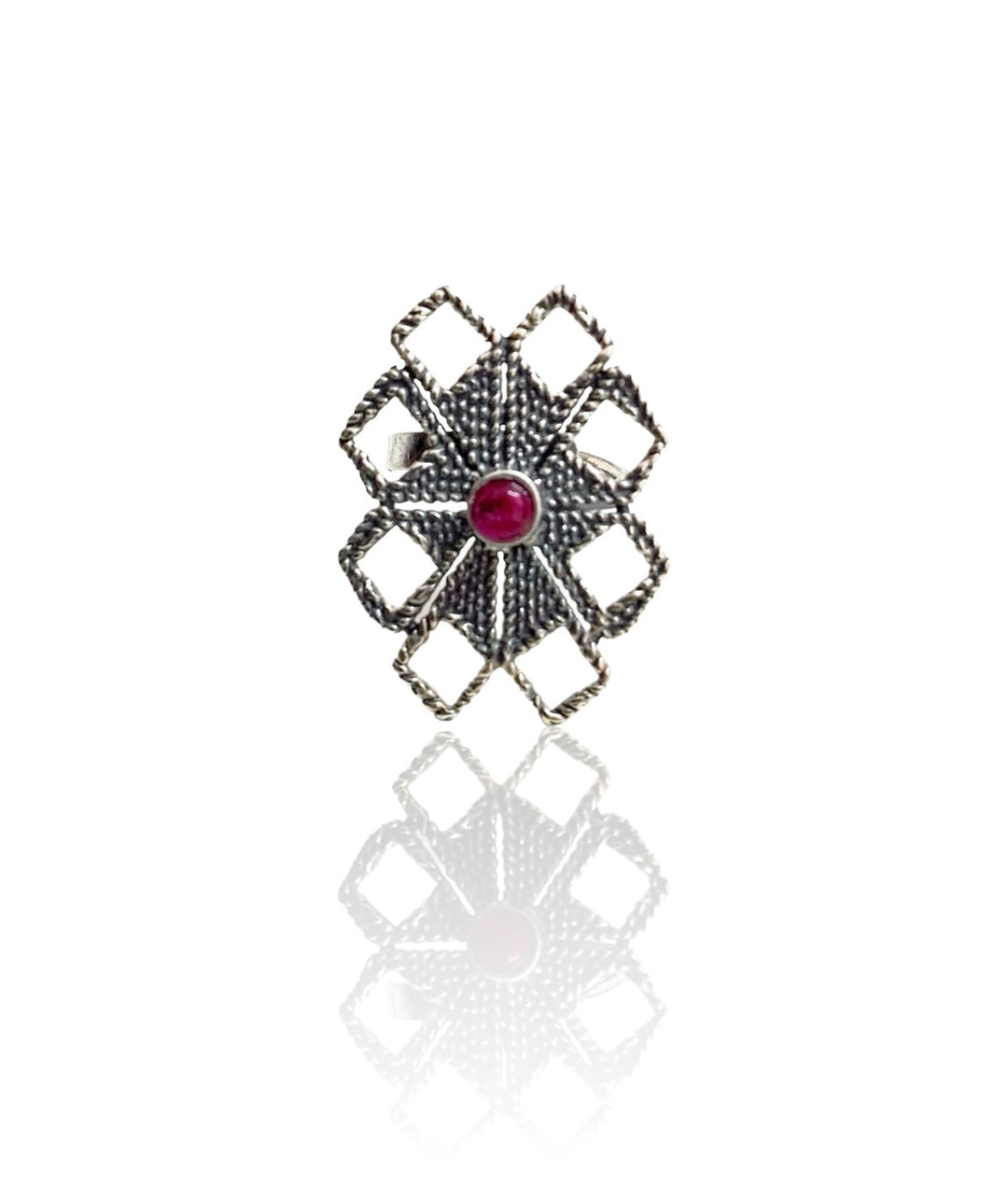 Anillo amuzgo bisel