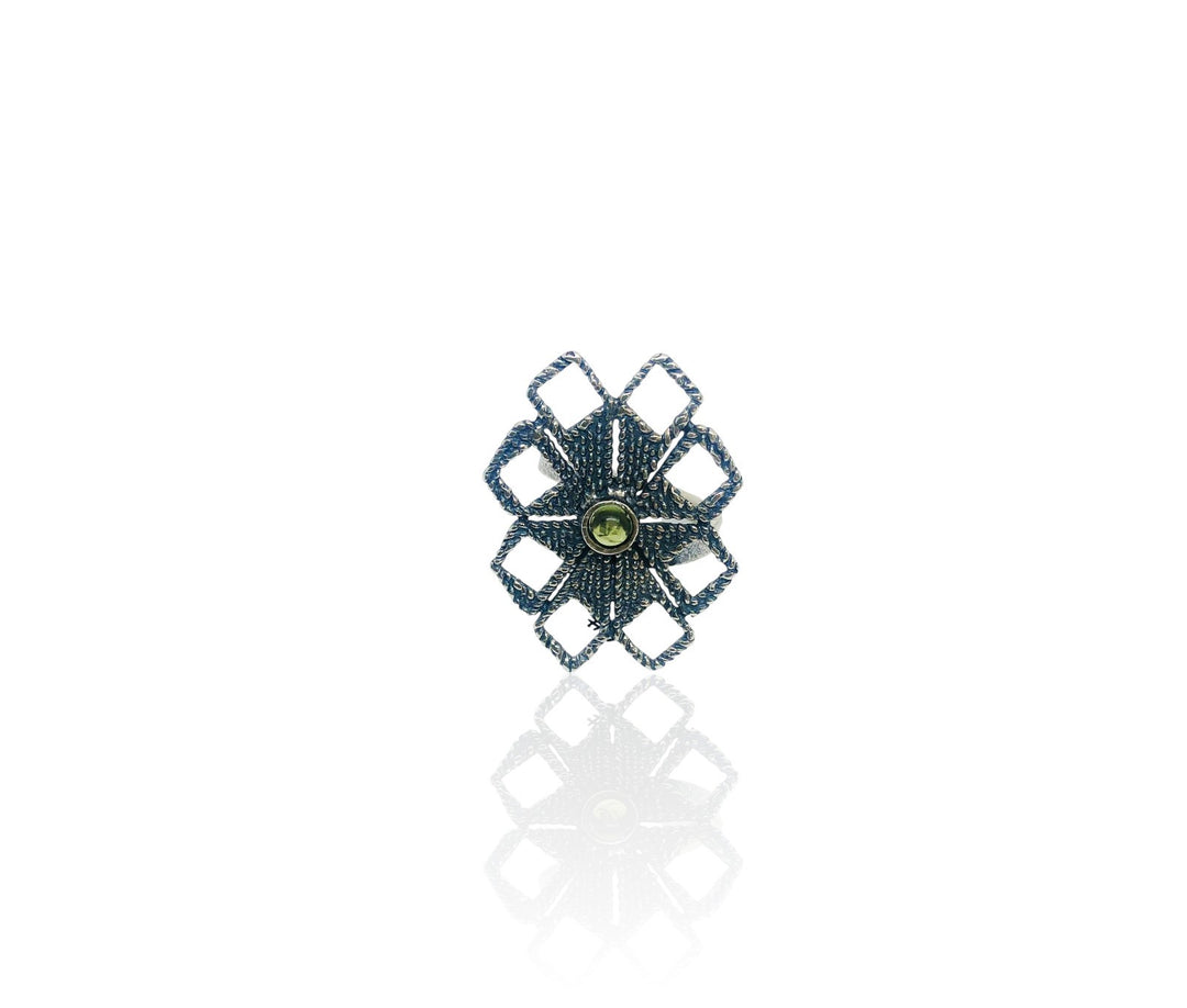 Anillo amuzgo bisel