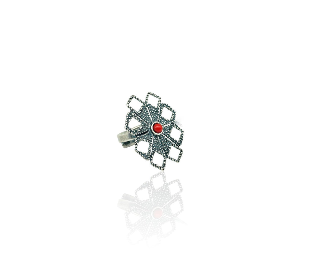 Anillo amuzgo bisel
