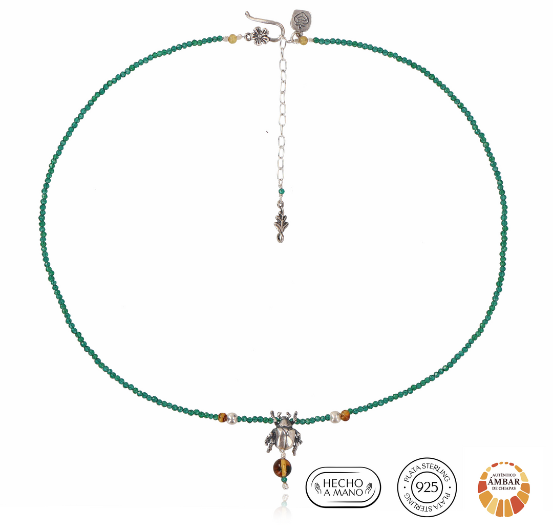 Big Beetle Necklace