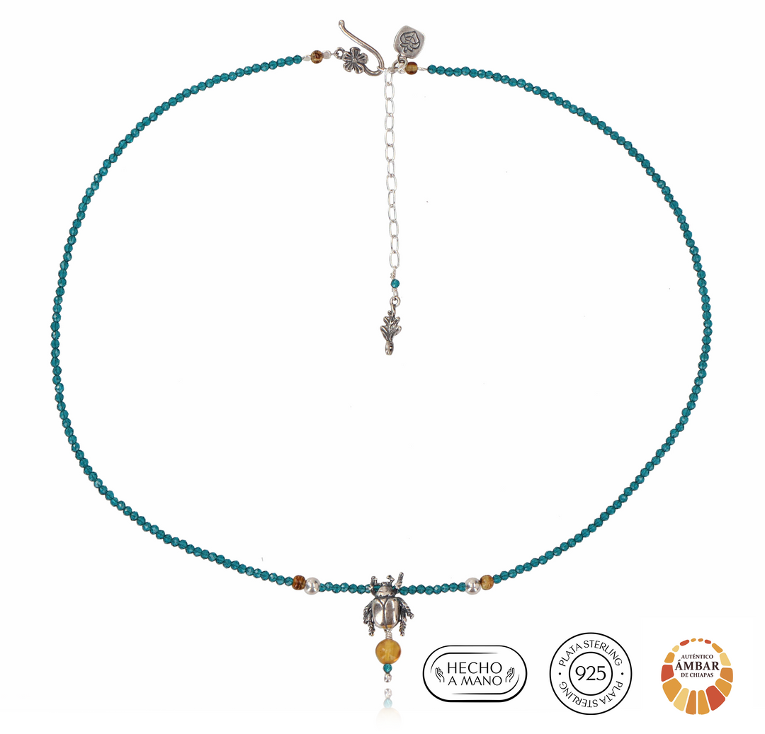 Big Beetle Necklace
