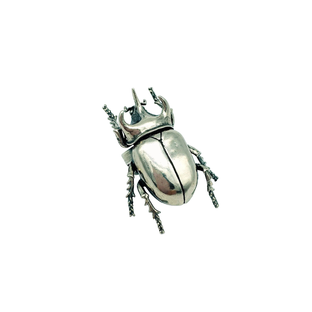 Anillo Escarabajo cuerno