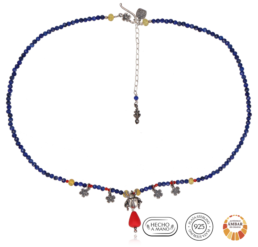 Collar Escarabajo Bola