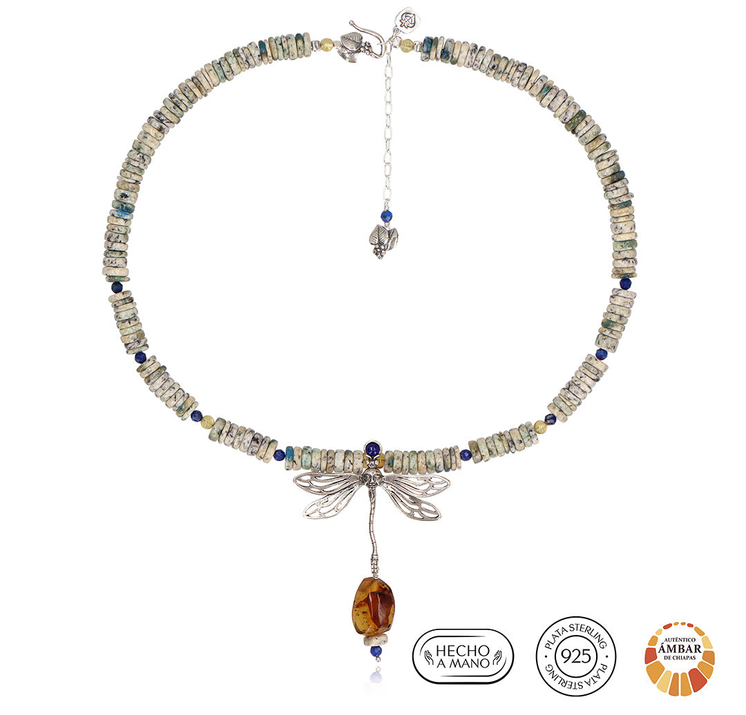 Collar Guardiana del Bosque Astral