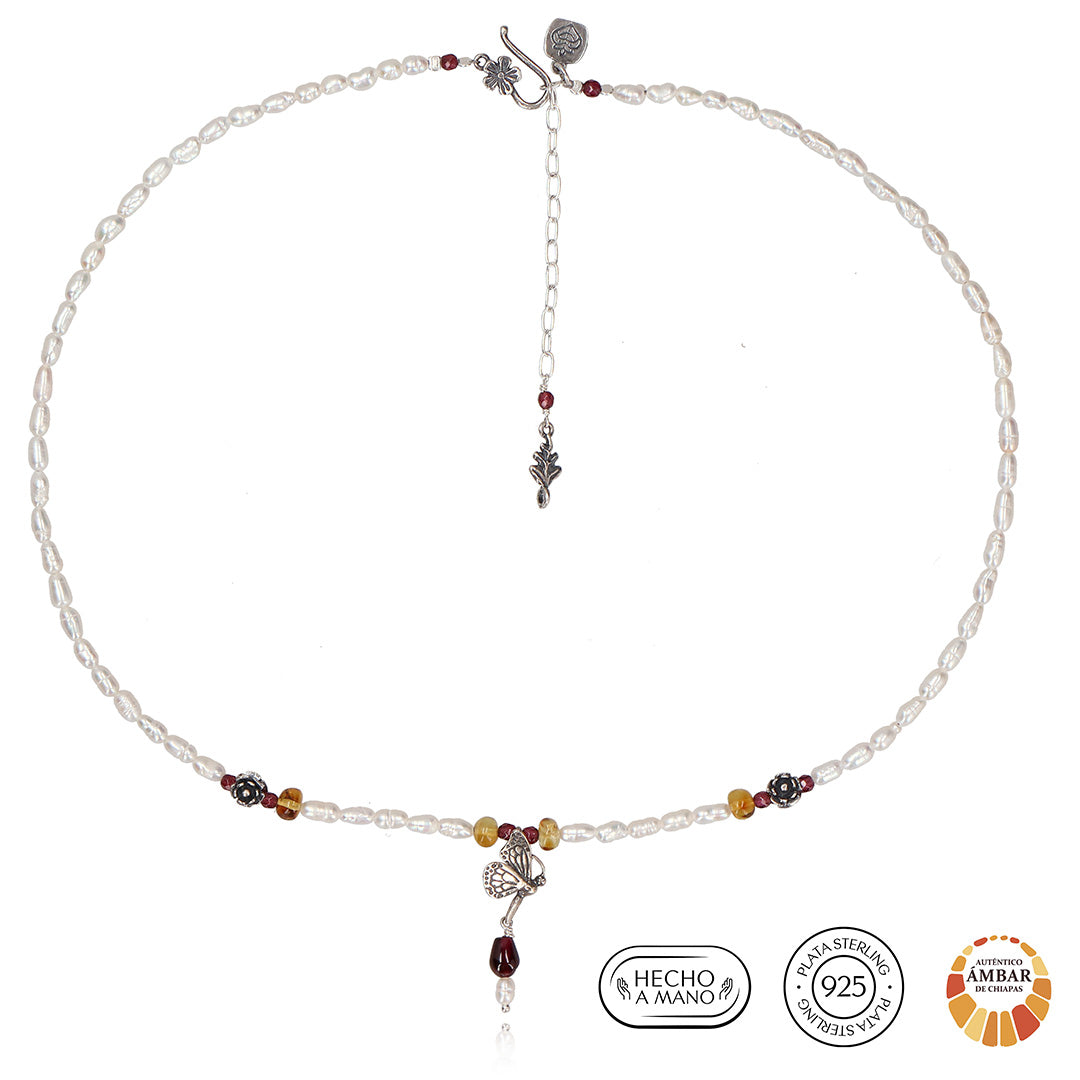 Collar Fluir monarca