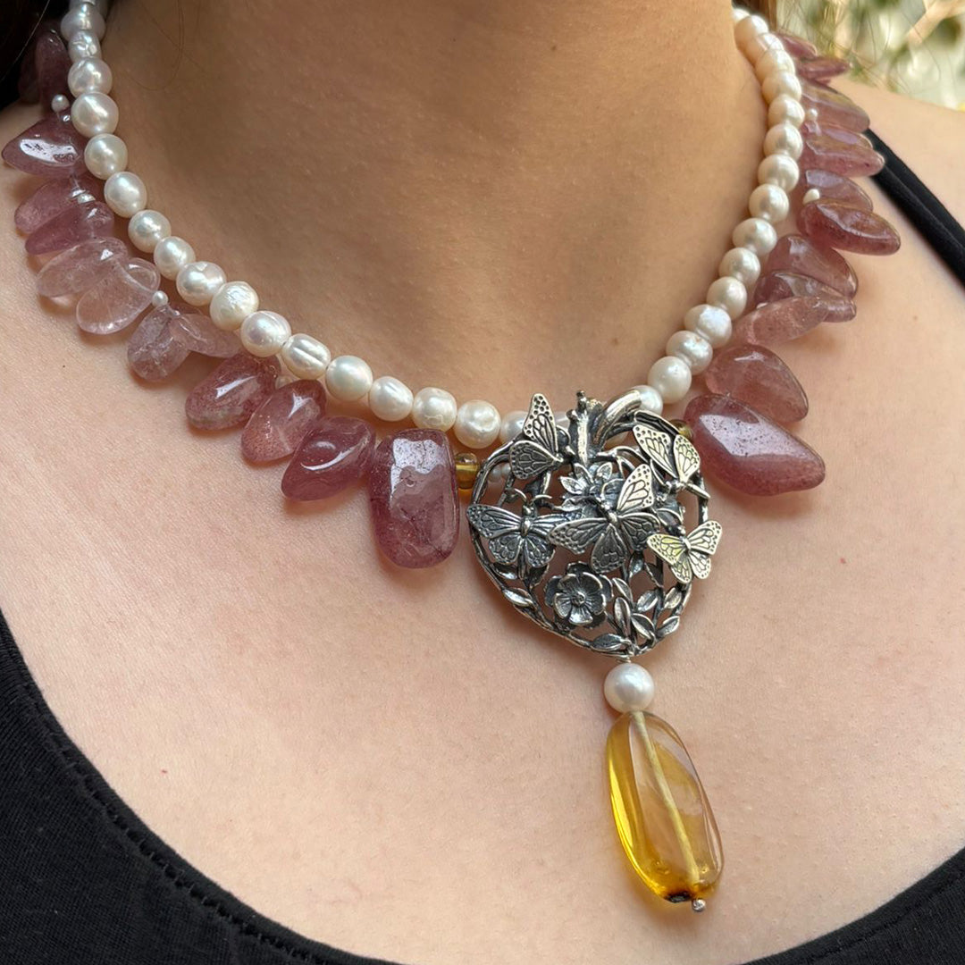 Collar Corazón que renace