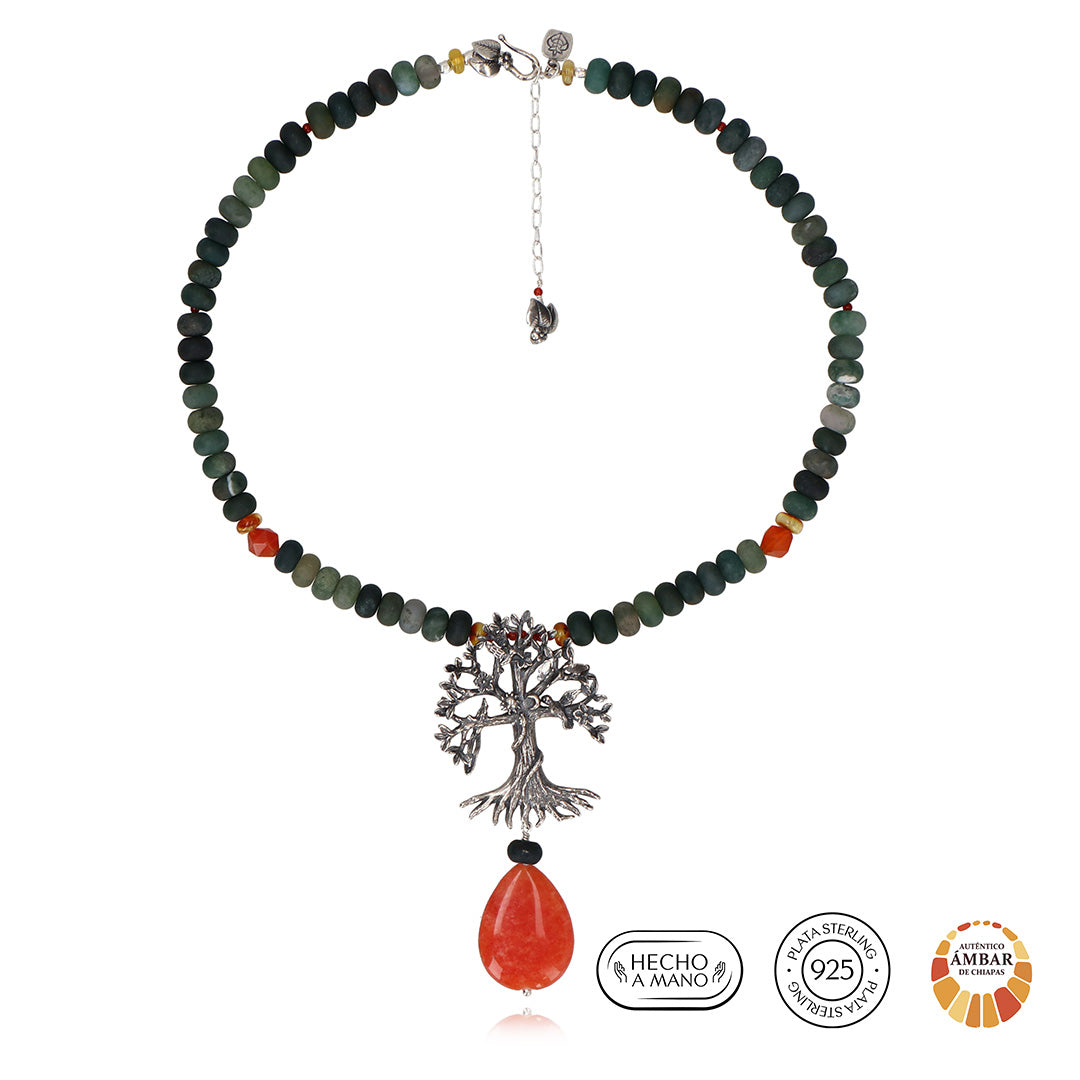 Collar Raíces de Fuego
