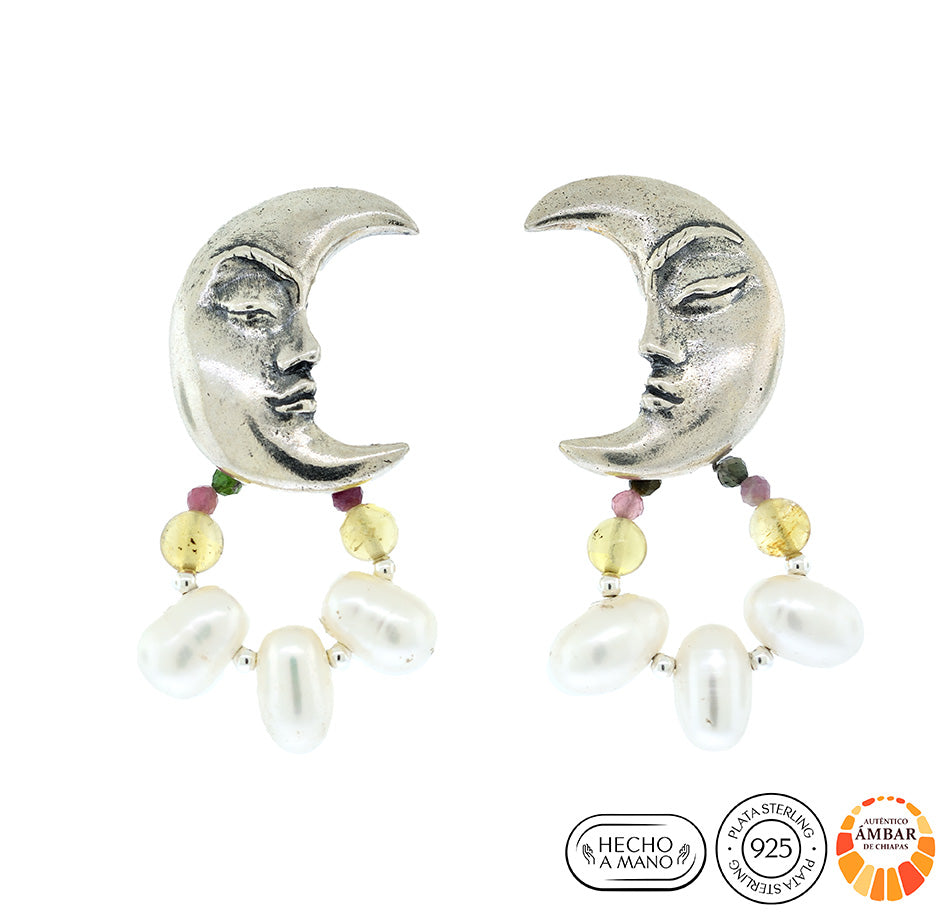 Aretes Resplandor de Luna