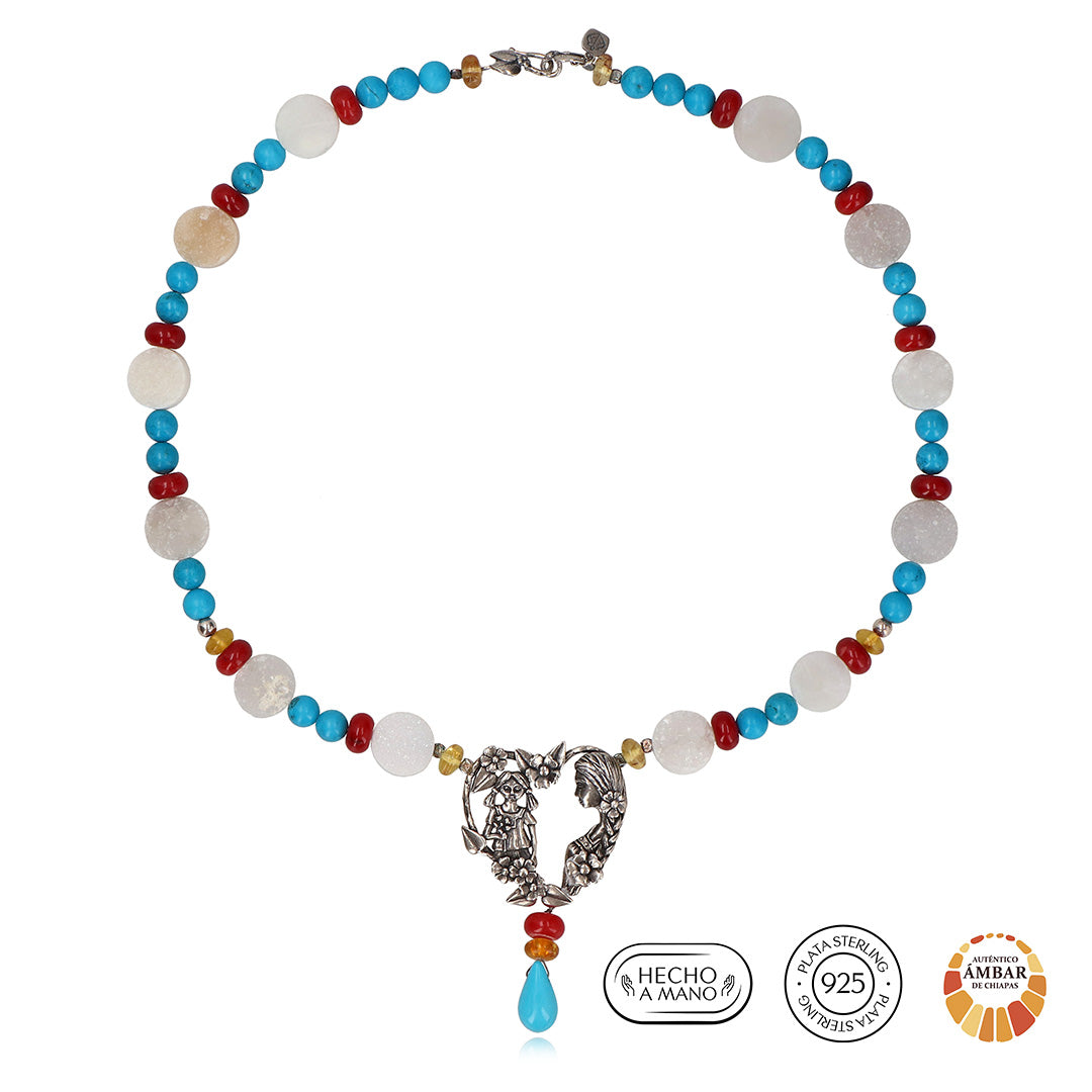 Collar Familia Tricolor