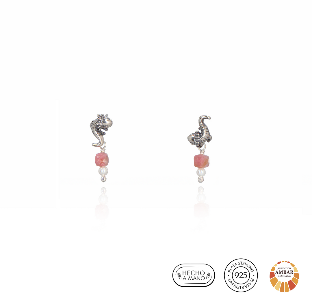 Aretes Ajolote mini