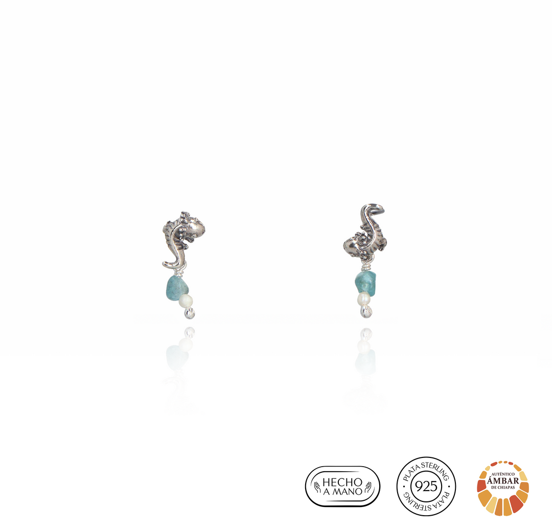 Aretes Ajolote mini