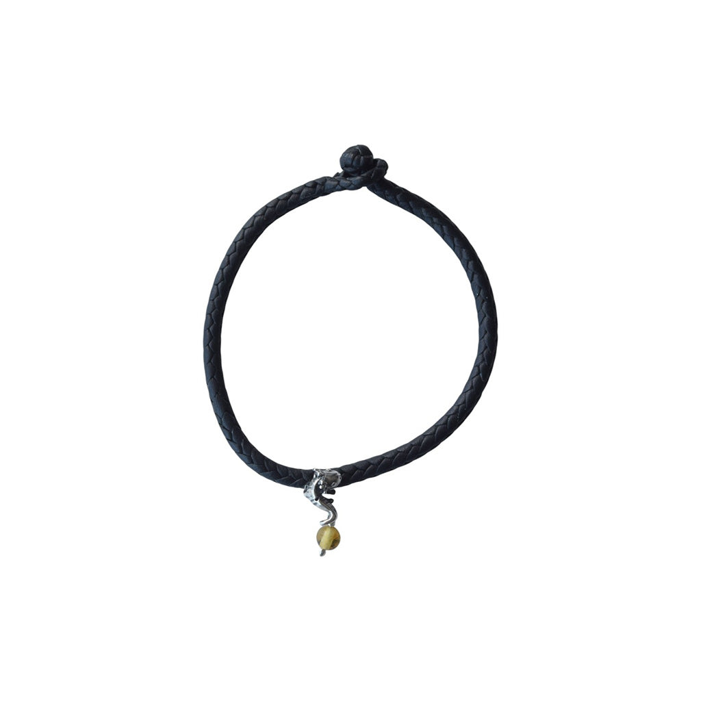 Pulsera piel tubular con Ajolote