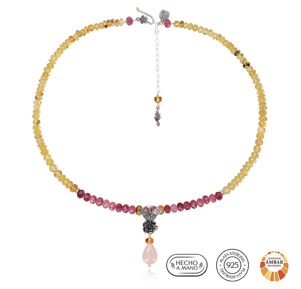 Collar Vuelo Floral