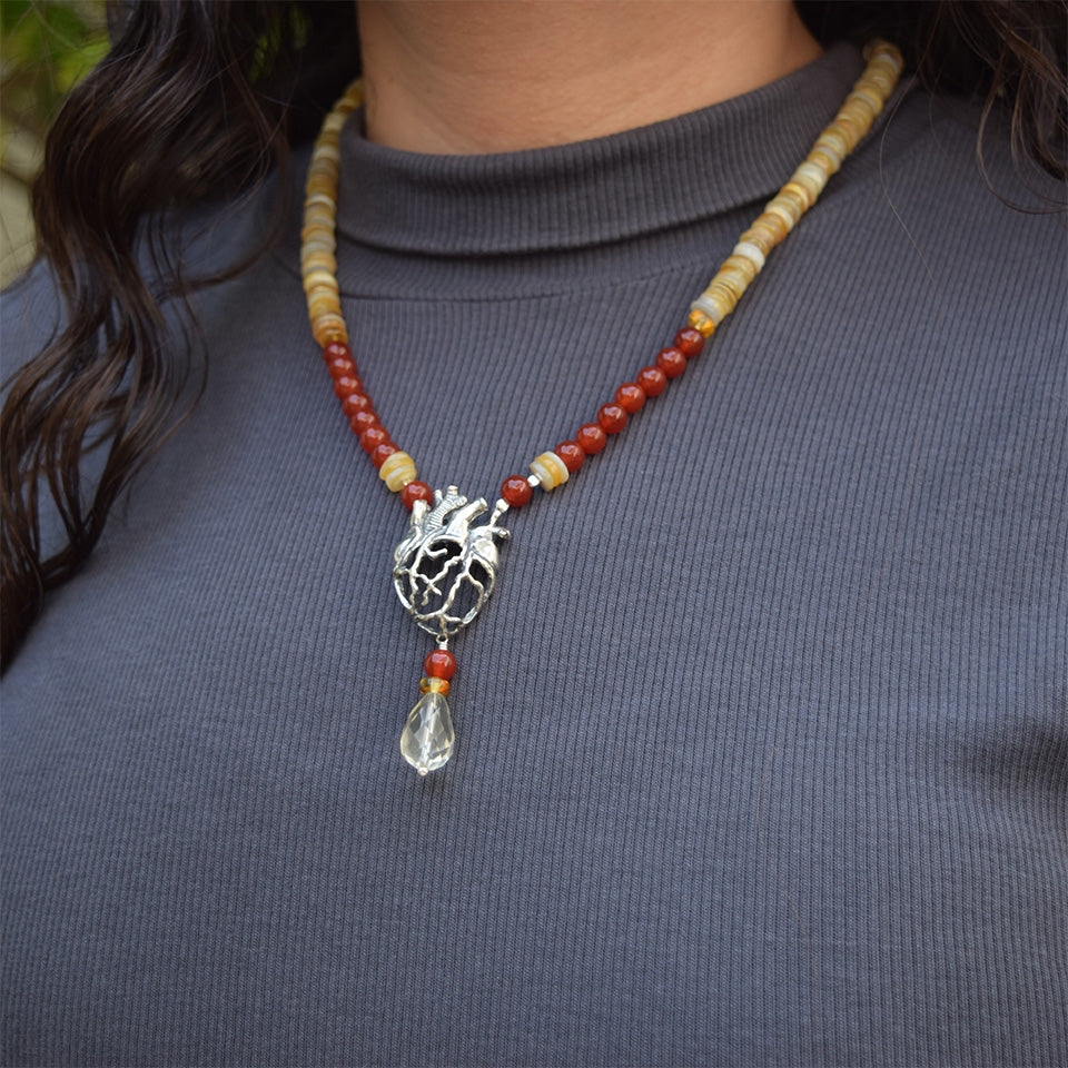 Collar Corazón de Miel