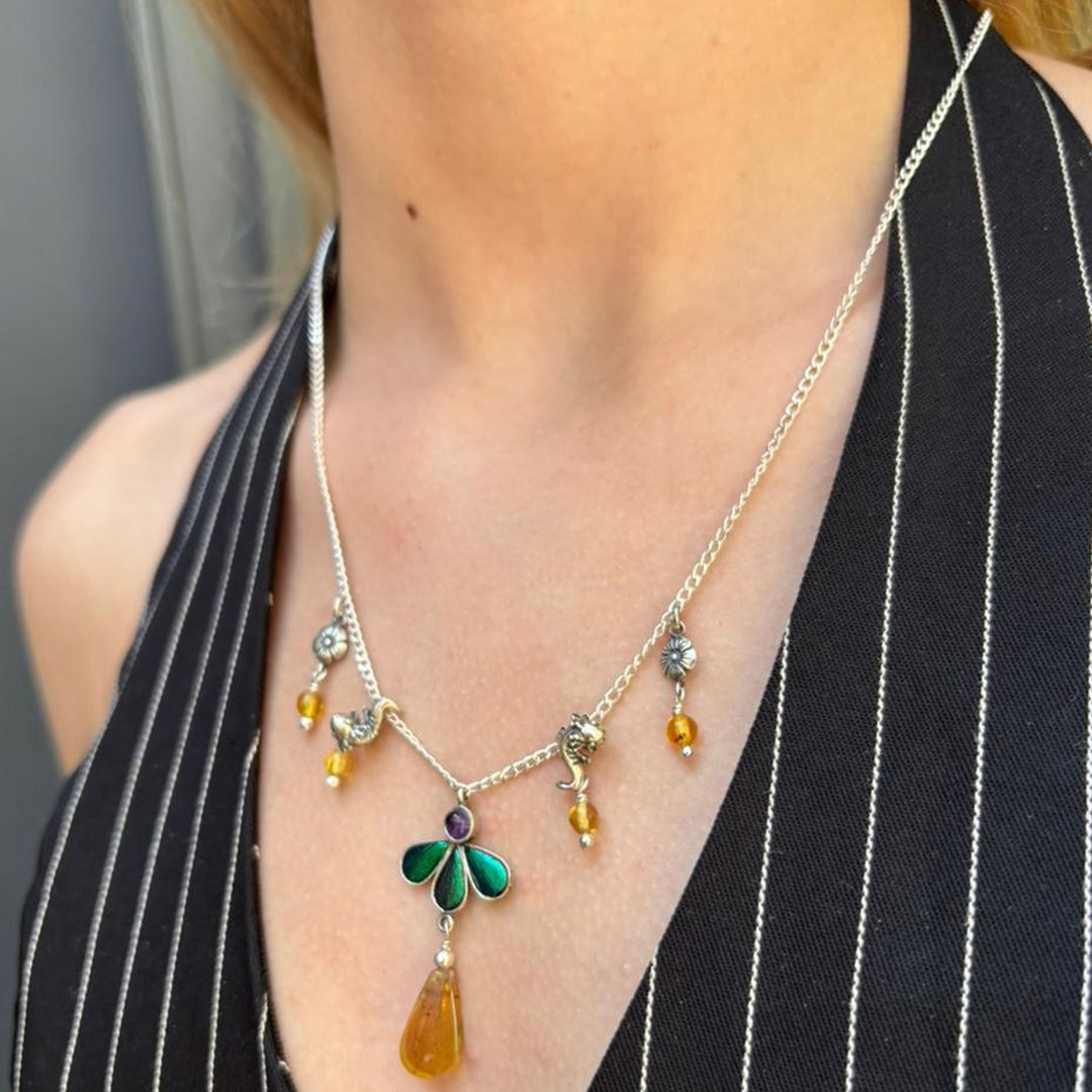 Gargantilla Jardín de Ajolote