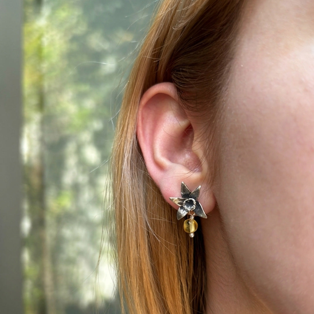 Arete Orquídea y Mariposa