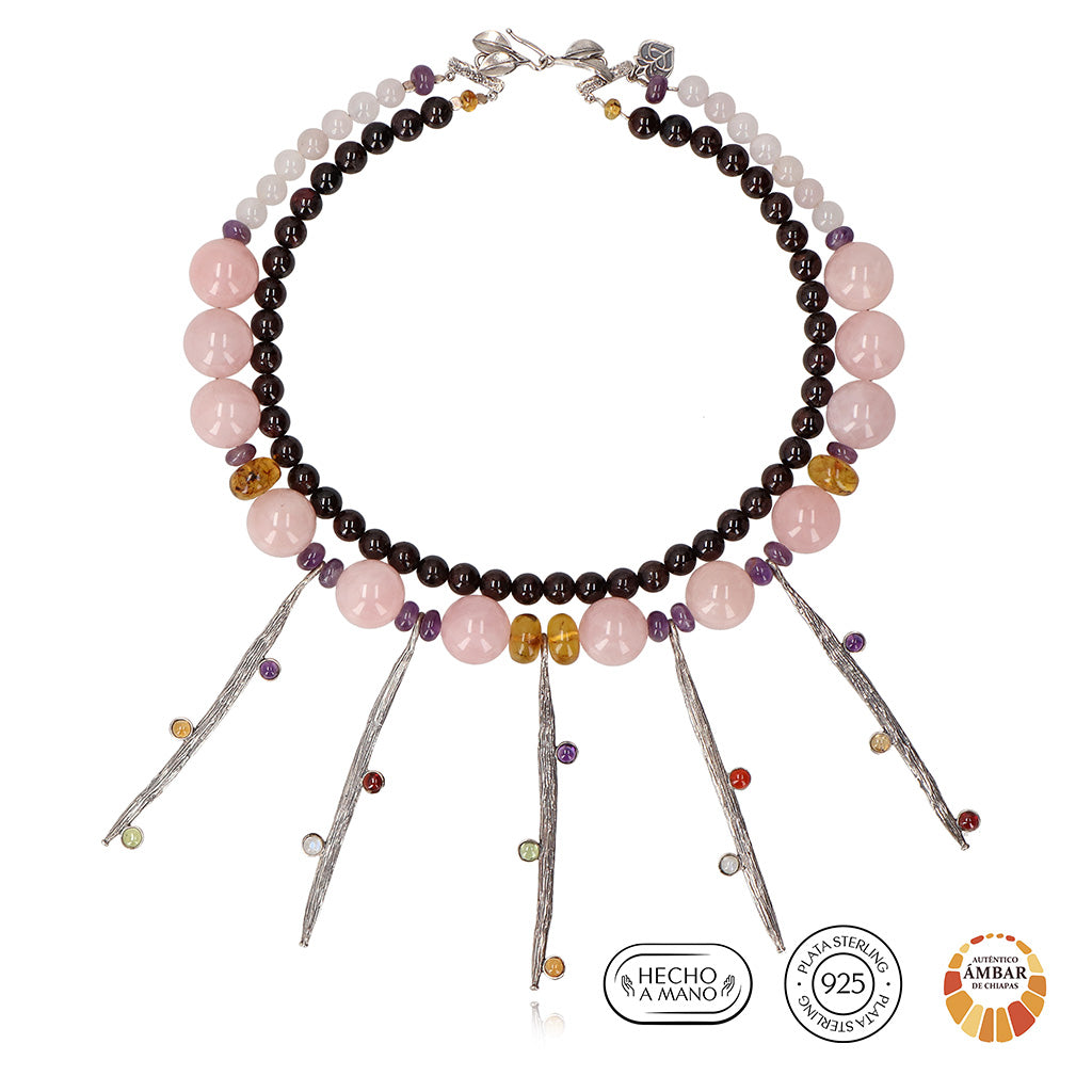 Collar 5 Vainas de Vainilla sencilla