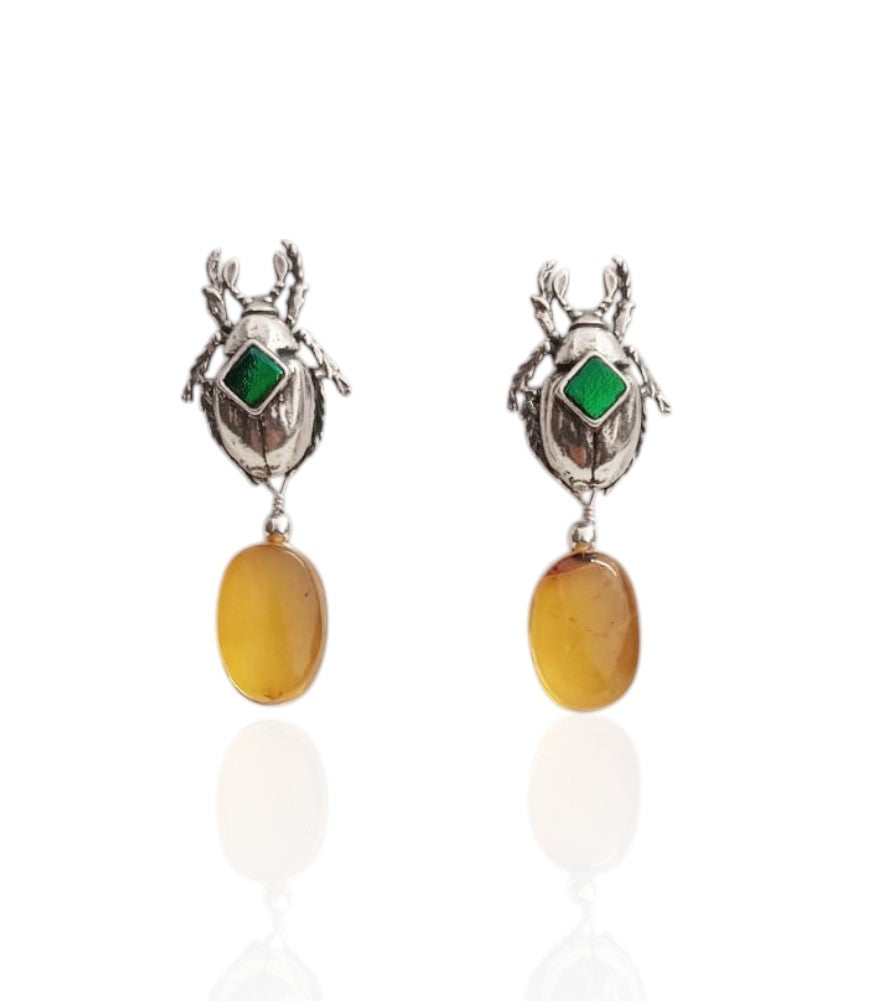 Truquil Transformer Beetle Earring