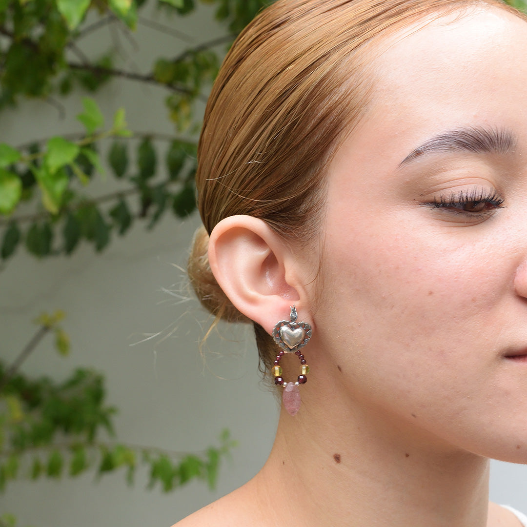 Aretes Corazón Renacer