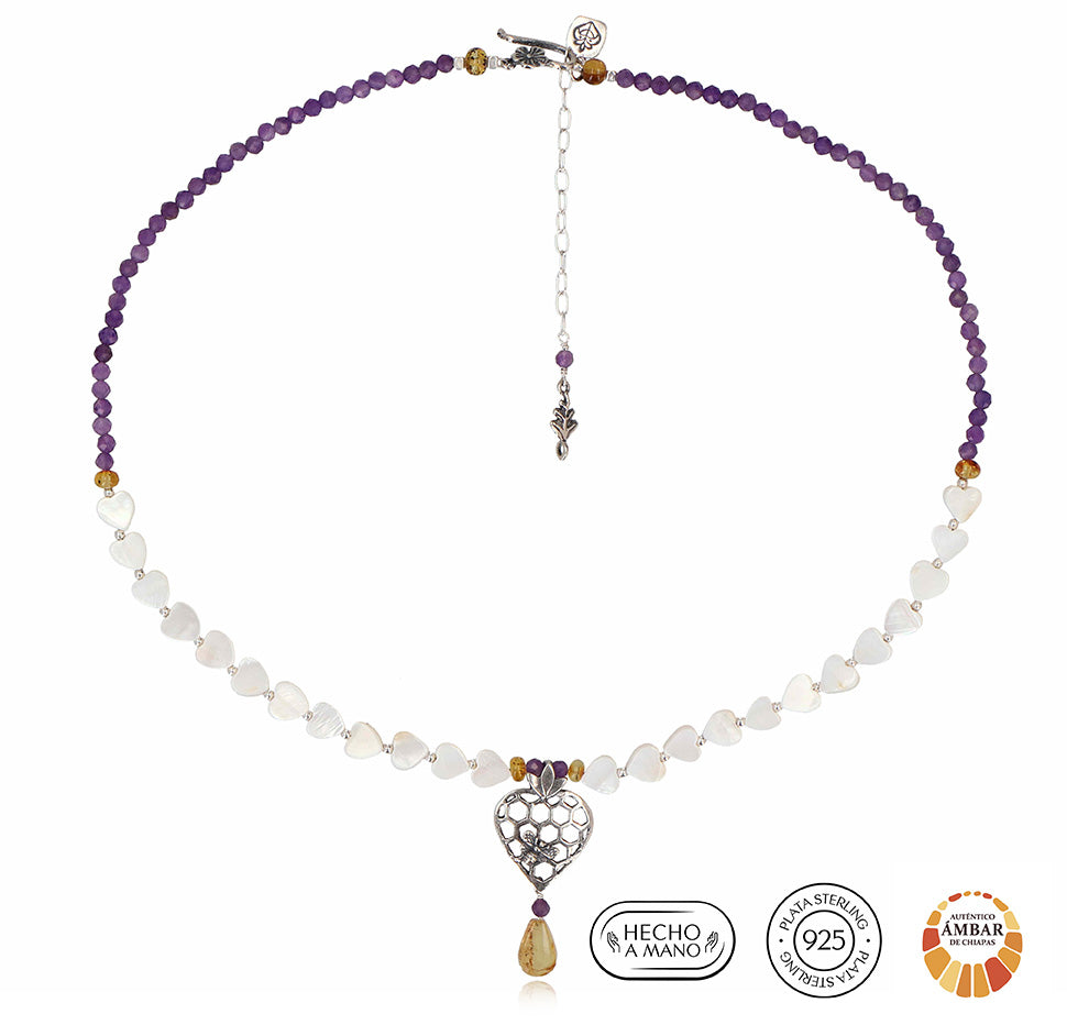 Collar Centro Vivo / Corazón que Sostiene