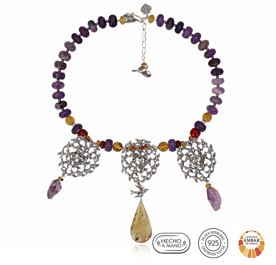 Collar Vuelo de regreso al Corazón