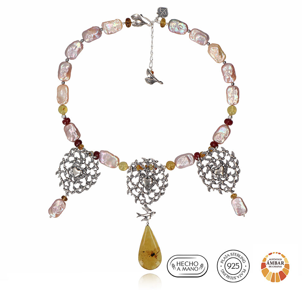 Collar Vuelo de regreso al Corazón