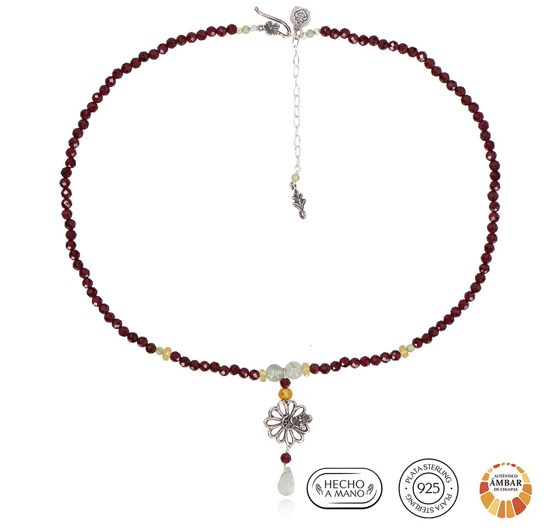 Collar margarita Radiante