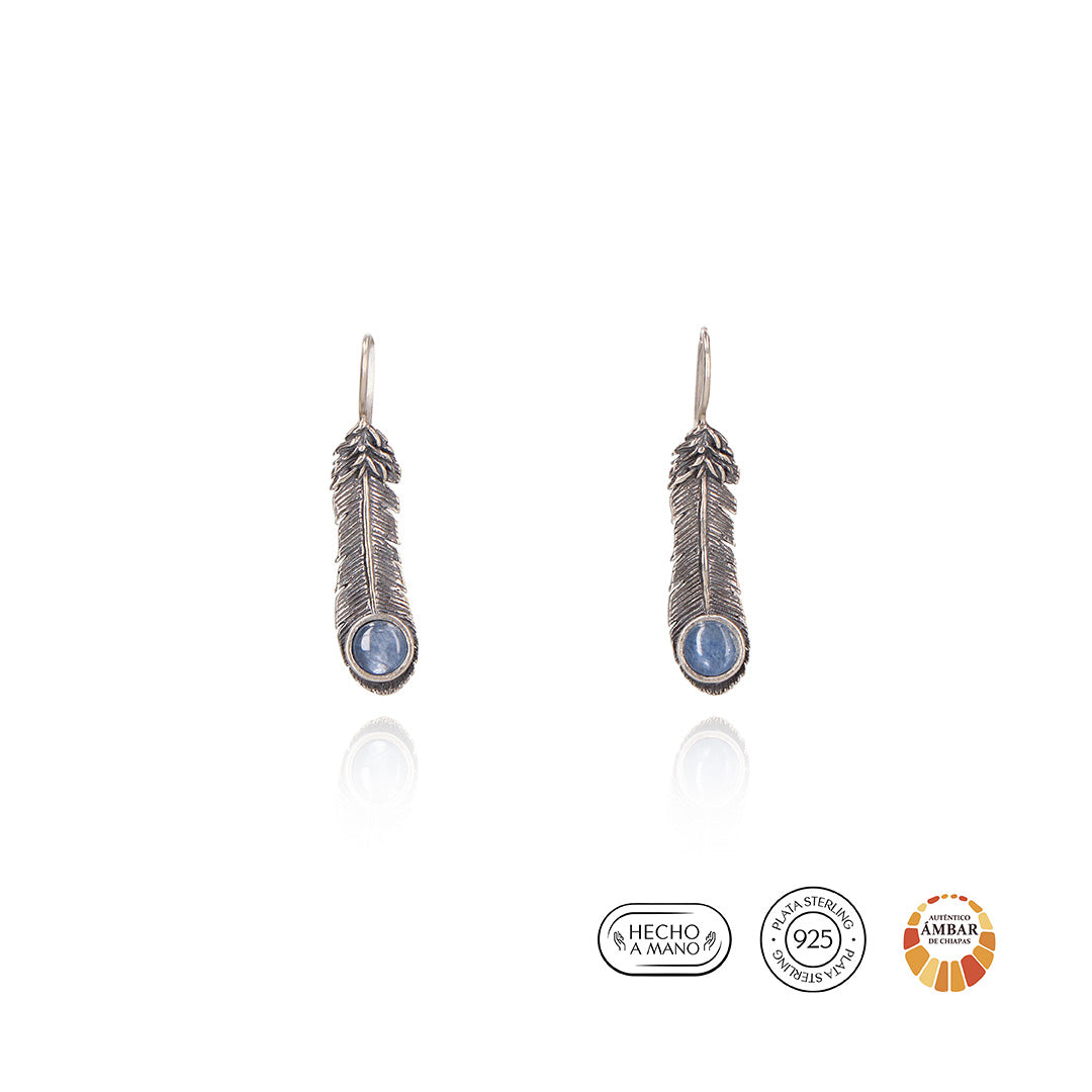 Aretes Pluma de Libertad
