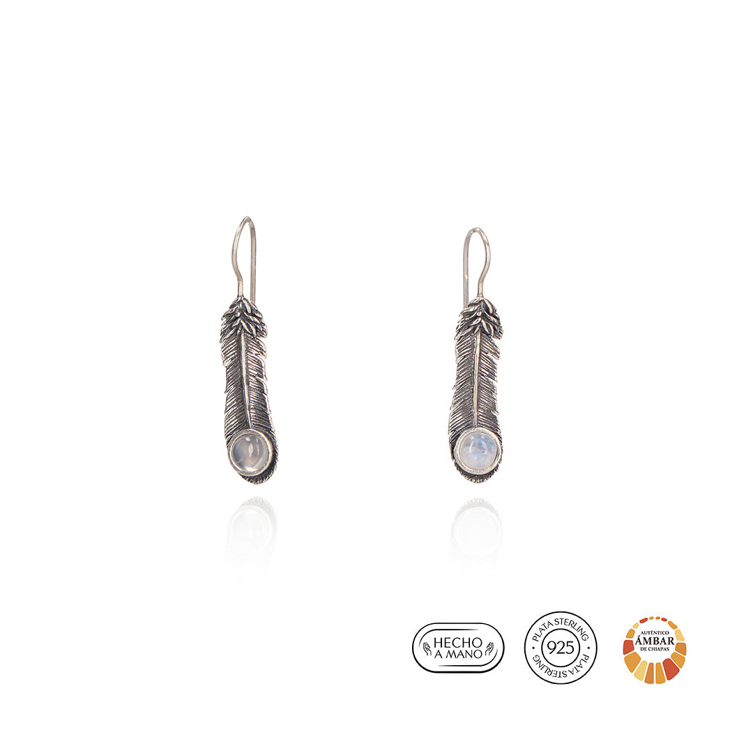 Aretes Pluma de Libertad