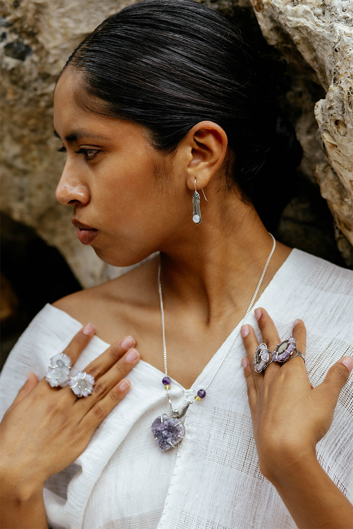 Aretes Pluma de Libertad
