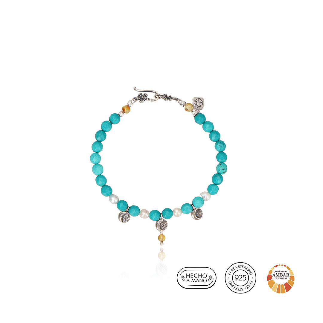 Pulsera Agua Símbolo de Conexión