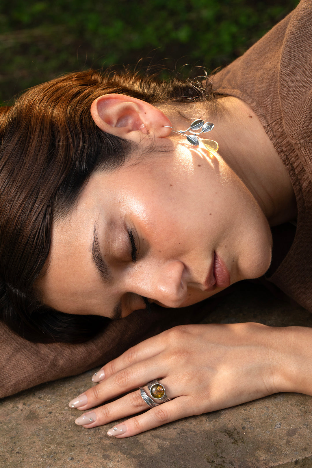 Anillo Hoja de Maíz