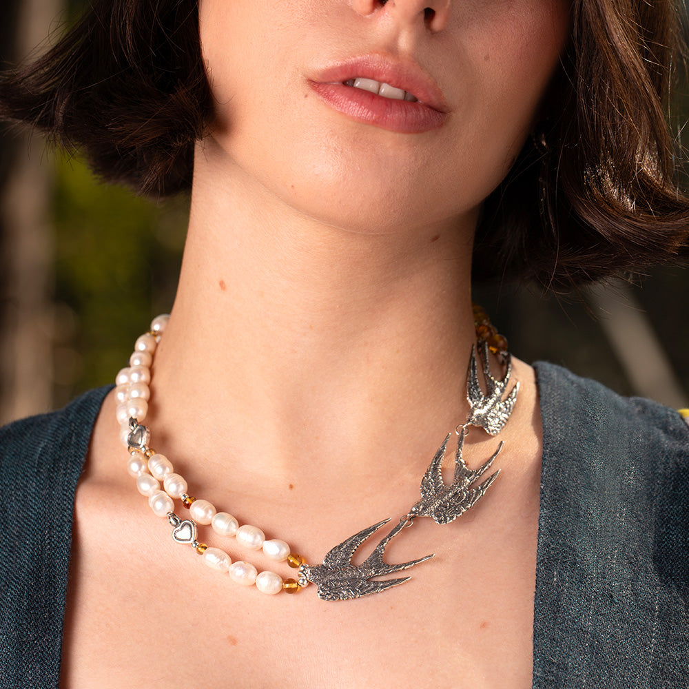 Collar Tres Golondrinas