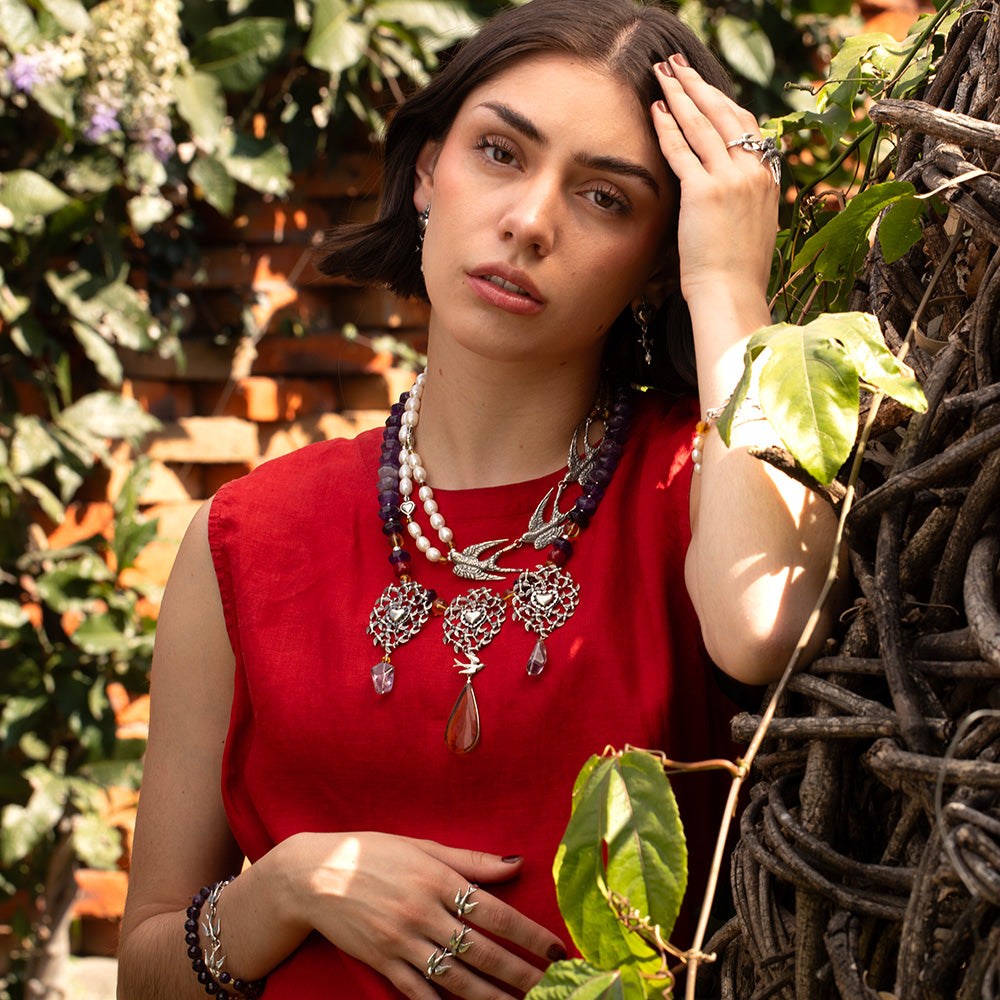 Collar Vuelo de regreso al Corazón