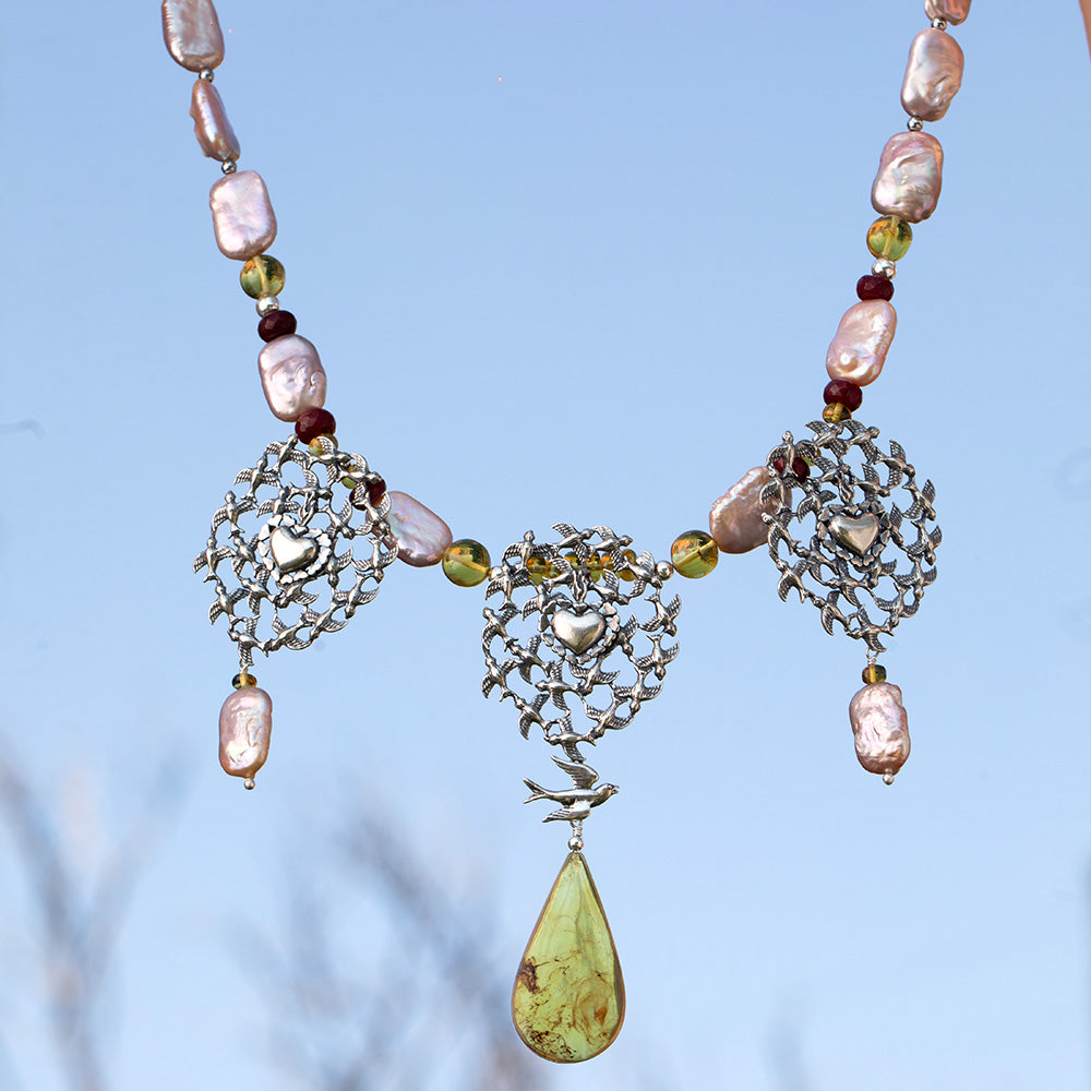 Collar Vuelo de regreso al Corazón