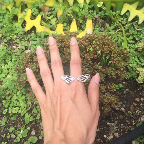 Anillo dos alas chicas