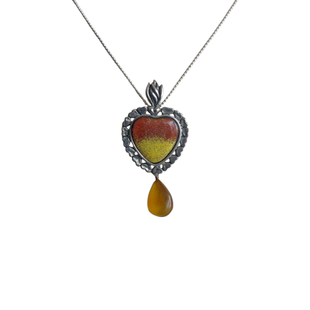 Gargantilla Corazón Esmaltado