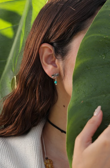 Aretes libélula mini