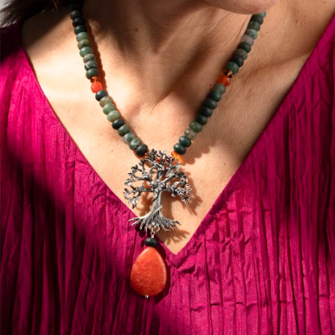 Collar Raíces de Fuego