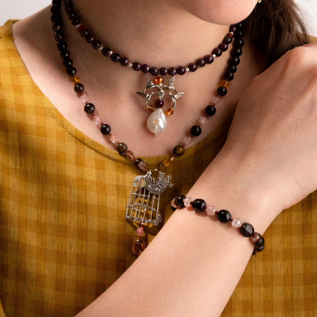 Pulsera Ave del Corazón