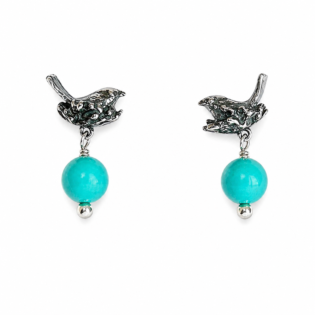 Aretes Pajarito Nido Biociclos