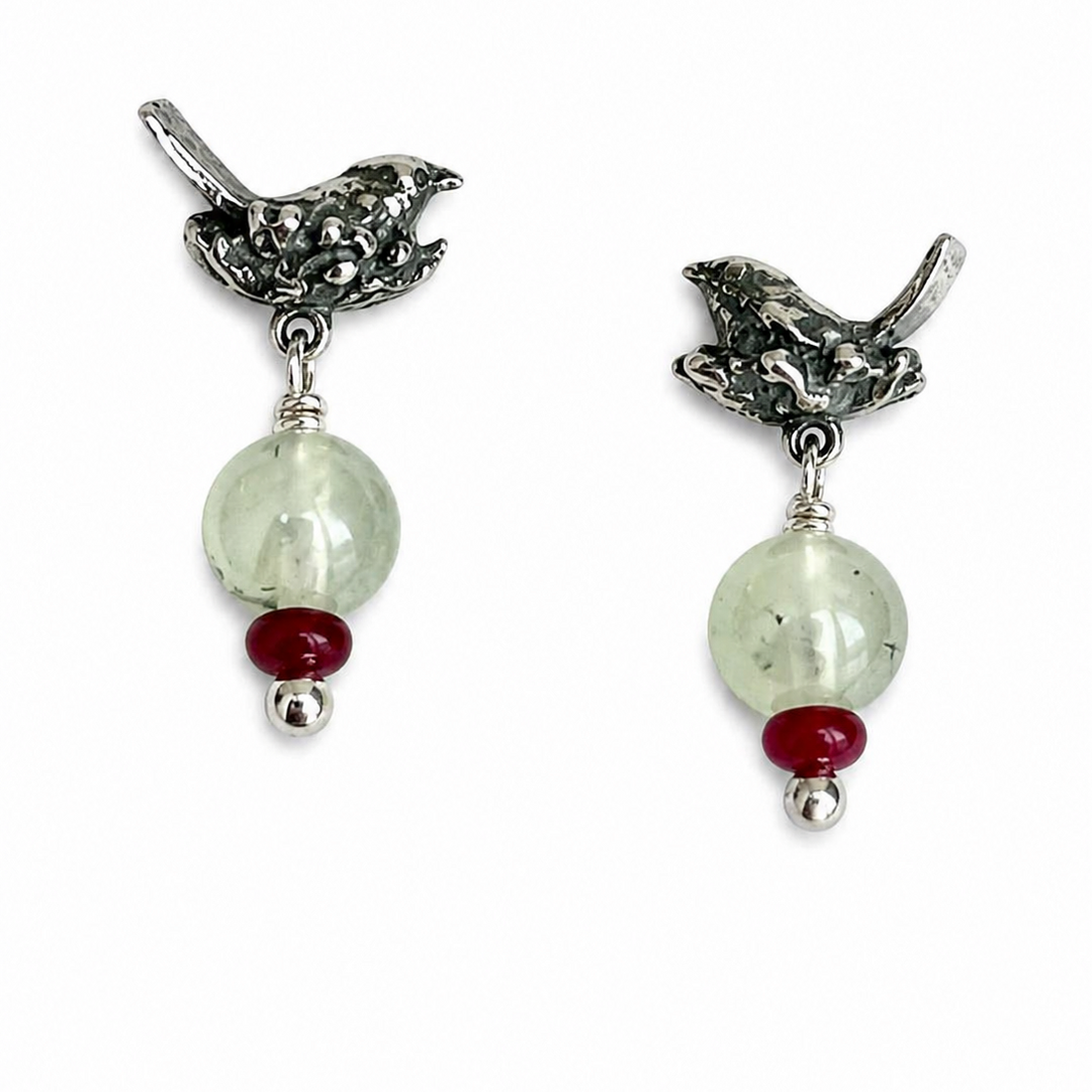Aretes Pajarito Nido Biociclos